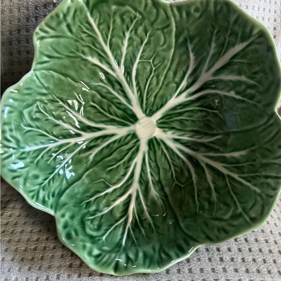 Vintage Bordallo Pinheiro Set of 2 Cabbage Bowls - Picture 3 of 10